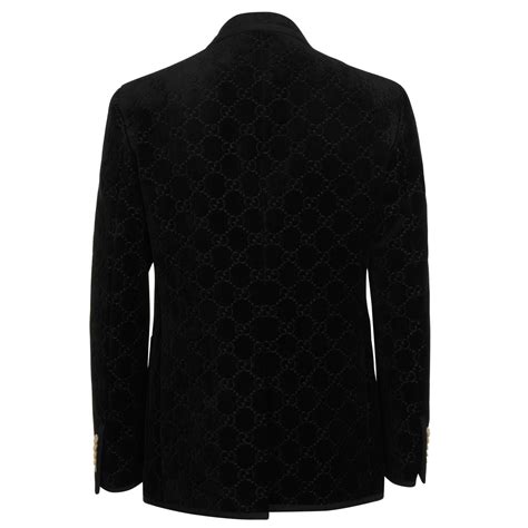 gucci ace velvet|gucci black velvet blazer.